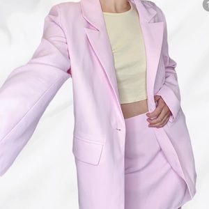 Peppermayo blazer and skirt set